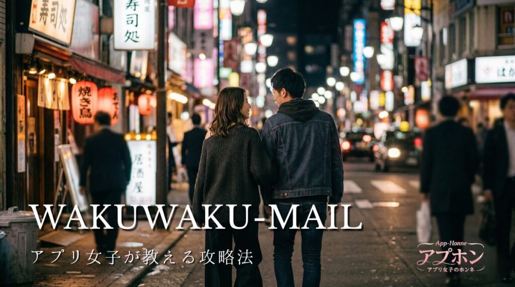 ワクワクメール アプリ女子が教えるセフレ攻略法